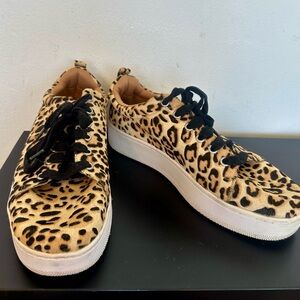 Halogen Animal Print Sneakers